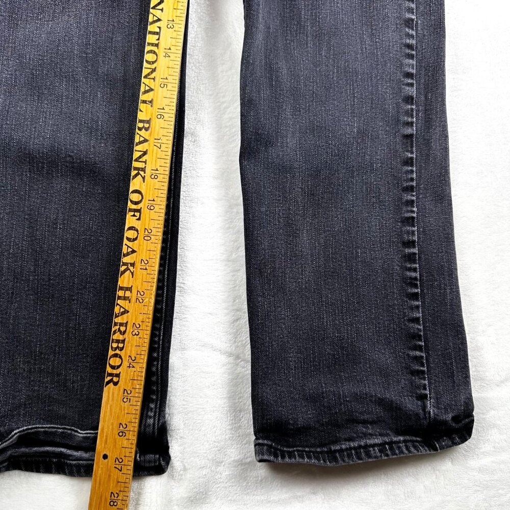 Hollister Mens Black Jeans W29 L30 Straight Fit Hollister Flex Denim Durable - Picture 4 of 8